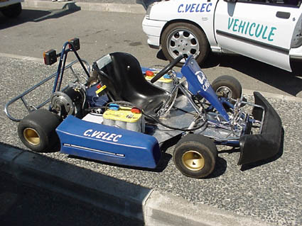 El kart elctric de C-velec